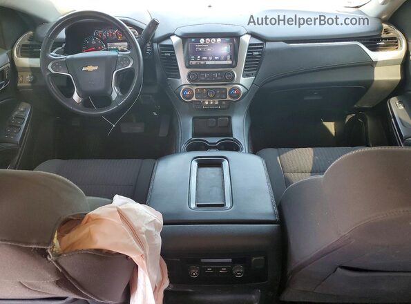 1GNSCGKC3GR288447 2016 CHEVROLET SUBURBAN Черный Вид панели приборов
