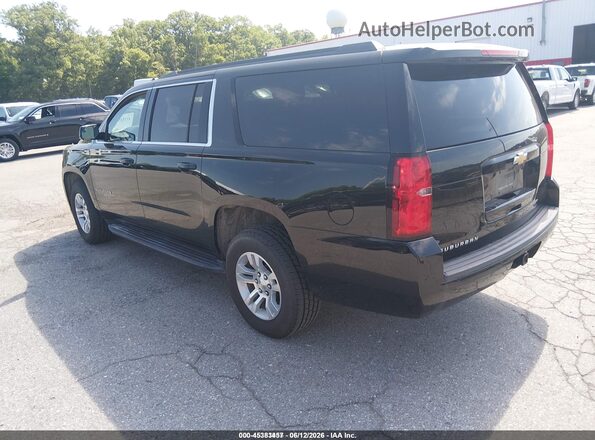 1GNSCGKC4KR300243 2019 CHEVROLET SUBURBAN Black Trasero izquierdo