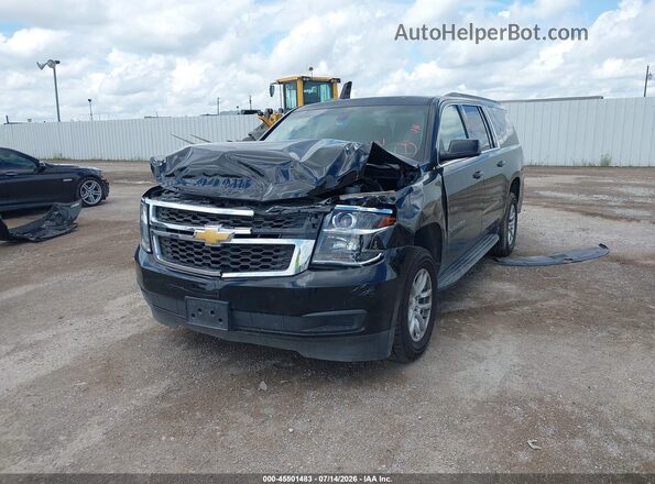 1GNSCGKC5HR255869 2017 CHEVROLET SUBURBAN Black Vista tres cuartos delantera izquierda