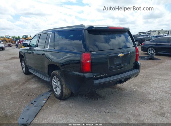 1GNSCGKC5HR255869 2017 CHEVROLET SUBURBAN Black Trasero izquierdo