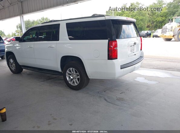 1GNSCGKC6JR257118 2018 CHEVROLET SUBURBAN White Задня ліва чверть