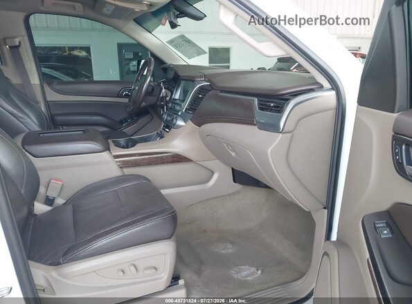 1GNSCGKC6JR257118 2018 CHEVROLET SUBURBAN White Вид салону спереду
