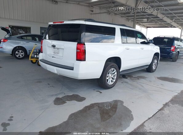 1GNSCGKC6JR257118 2018 CHEVROLET SUBURBAN White Задня права чверть