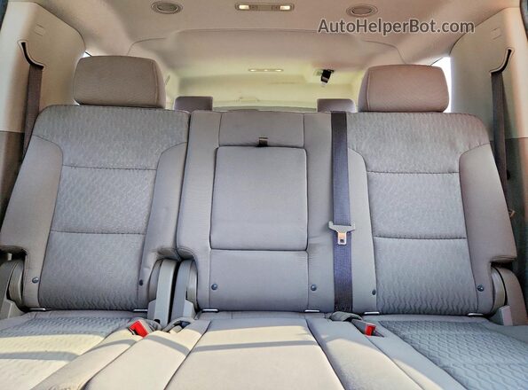 1GNSCGKC7JR301692 2018 CHEVROLET SUBURBAN Maroon Вид задніх сидінь