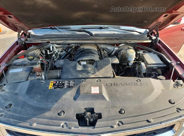 1GNSCGKC7JR301692 2018 CHEVROLET SUBURBAN Maroon Вид підкапотного простору