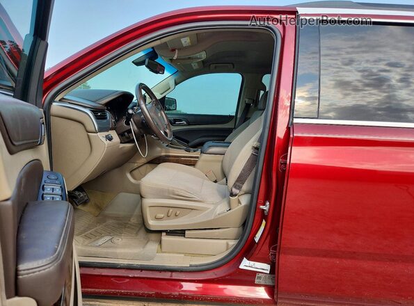 1GNSCGKC7JR301692 2018 CHEVROLET SUBURBAN Maroon Вид наклейки з VIN-кодом