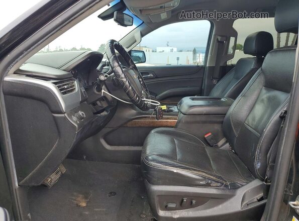 1GNSCGKC8KR337313 2019 CHEVROLET SUBURBAN Black წინა სალონის ხედი