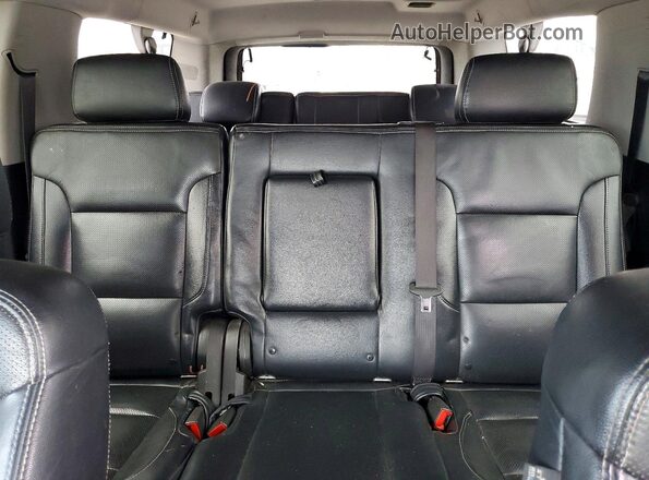 1GNSCGKC8KR337313 2019 CHEVROLET SUBURBAN Black უკანა სავარძლების ხედი