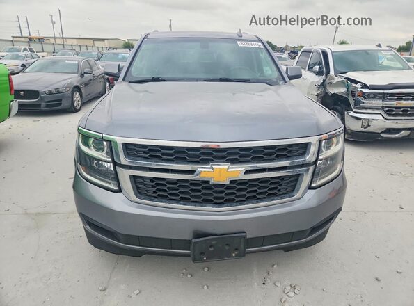 1GNSCGKC9JR187890 2018 CHEVROLET SUBURBAN Gray Front view