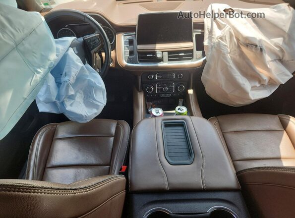 1GNSCGKT7MR329416 2021 CHEVROLET SUBURBAN Silver Առջևի վահանակի տեսք