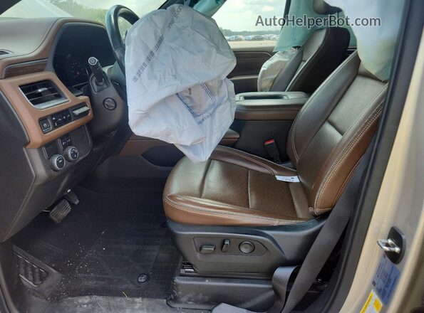 1GNSCGKT7MR329416 2021 CHEVROLET SUBURBAN Silver Սալոնի դիմացի տեսք