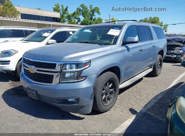 1GNSCHKC0GR228440 2016 CHEVROLET SUBURBAN Light Blue Передня ліва чверть