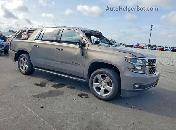 1GNSCHKC1JR165582 2018 CHEVROLET SUBURBAN Gray Przód prawy