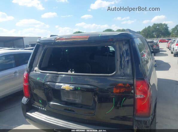 1GNSCHKC2GR307964 2016 CHEVROLET SUBURBAN Black Front view