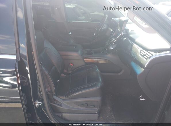 1GNSCHKC2GR307964 2016 CHEVROLET SUBURBAN Black Front interior view