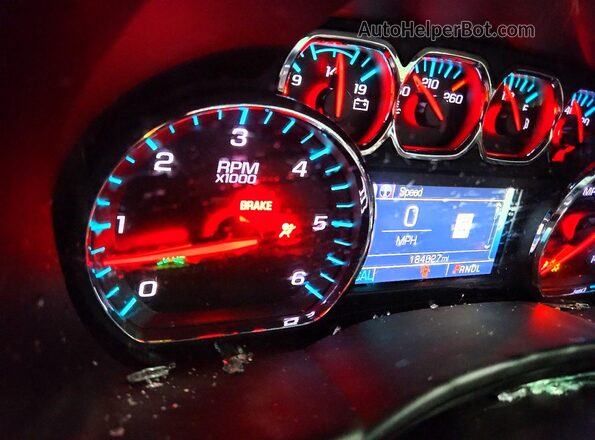1GNSCHKC3HR224030 2017 CHEVROLET SUBURBAN White Instrument cluster view