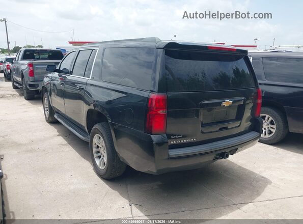 1GNSCHKC7JR106715 2018 CHEVROLET SUBURBAN Black Հետևի ձախ