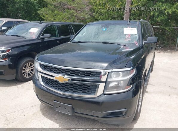 1GNSCHKC7JR106715 2018 CHEVROLET SUBURBAN Black Սարքավորումների վահանակի տեսք