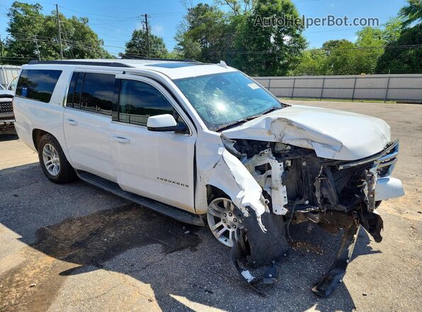 1GNSCHKC7LR213735 2020 CHEVROLET SUBURBAN White Передня права чверть