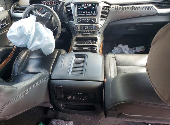 1GNSCJKC0LR195750 2020 CHEVROLET SUBURBAN Gray წინა პანელის ხედი