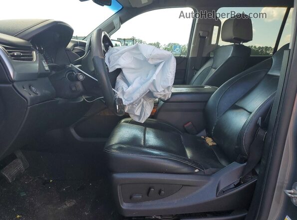 1GNSCJKC0LR195750 2020 CHEVROLET SUBURBAN Gray წინა სალონის ხედი