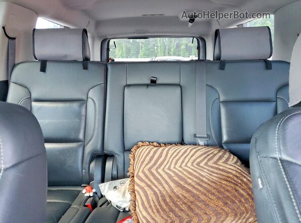 1GNSCJKC0LR195750 2020 CHEVROLET SUBURBAN Gray უკანა სავარძლების ხედი
