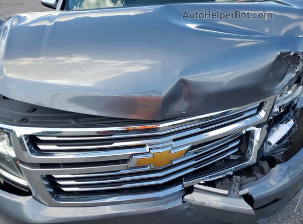 1GNSCJKC0LR195750 2020 CHEVROLET SUBURBAN Gray ძრავის განყოფილების ხედი