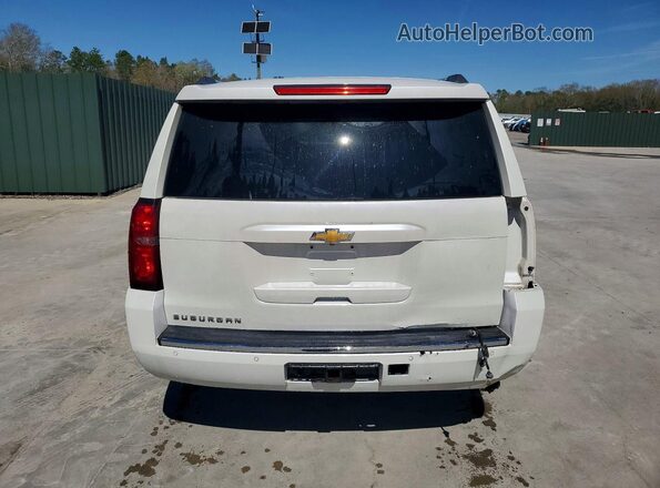 1GNSCJKC4GR175250 2016 CHEVROLET SUBURBAN White Вид ззаду