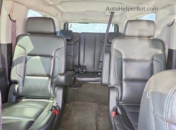1GNSCJKC6GR133825 2016 CHEVROLET SUBURBAN Black Rear seats view