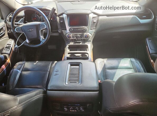 1GNSCJKC6GR133825 2016 CHEVROLET SUBURBAN Black Dashboard view
