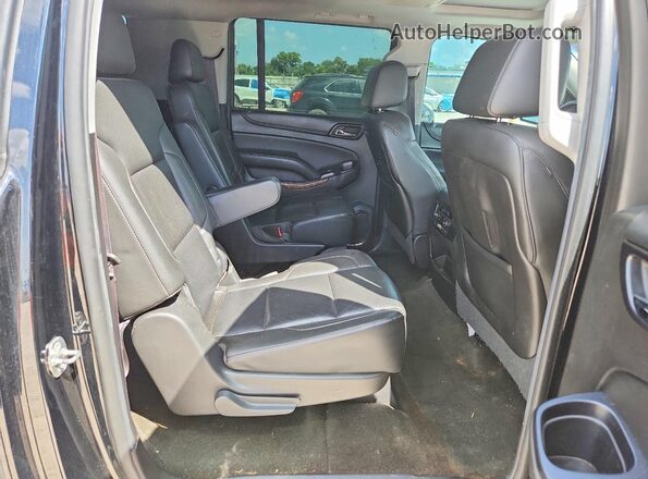 1GNSCJKC6GR133825 2016 CHEVROLET SUBURBAN Black Rear interior view