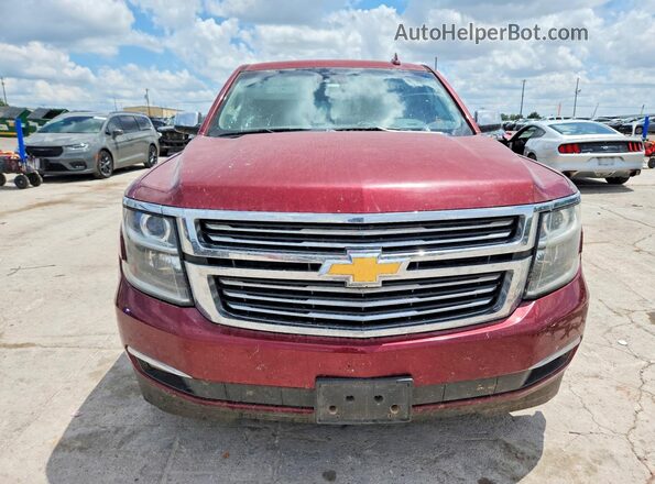 1GNSCJKC7HR203933 2017 CHEVROLET SUBURBAN Red Դիմացի տեսք