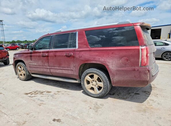 1GNSCJKC7HR203933 2017 CHEVROLET SUBURBAN Red Հետևի ձախ