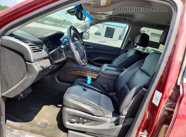 1GNSCJKC7HR203933 2017 CHEVROLET SUBURBAN Red Սալոնի դիմացի տեսք