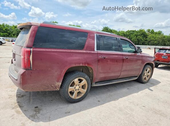 1GNSCJKC7HR203933 2017 CHEVROLET SUBURBAN Red Հետևի աջ