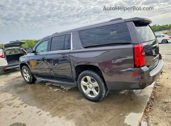 1GNSCJKC8GR447427 2016 CHEVROLET SUBURBAN Charcoal Հետևի ձախ