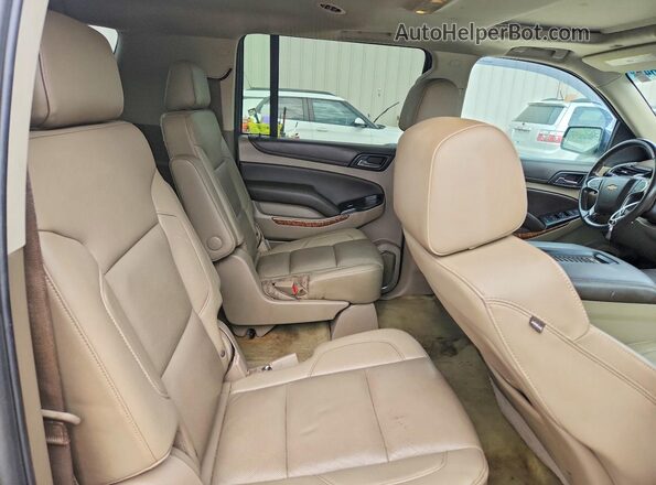1GNSCJKC8GR447427 2016 CHEVROLET SUBURBAN Charcoal Սալոնի հետևի տեսք