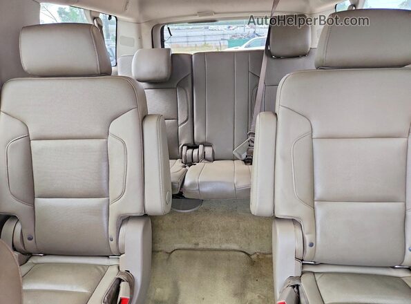 1GNSCJKC8GR447427 2016 CHEVROLET SUBURBAN Charcoal Հետևի նստատեղերի տեսք