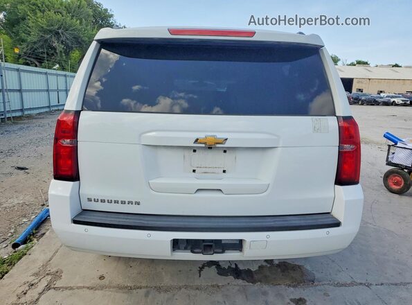 1GNSCKEC6LR103574 2020 CHEVROLET SUBURBAN White უკანა ხედი