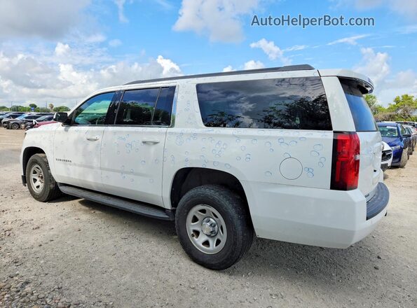 1GNSCKEC9LR103536 2020 CHEVROLET SUBURBAN White უკანა მარცხენა