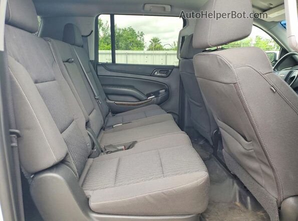 1GNSCKEC9LR103536 2020 CHEVROLET SUBURBAN White უკანა სავარძლების ხედი