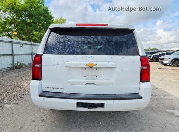 1GNSCKEC9LR103536 2020 CHEVROLET SUBURBAN White უკანა ხედი