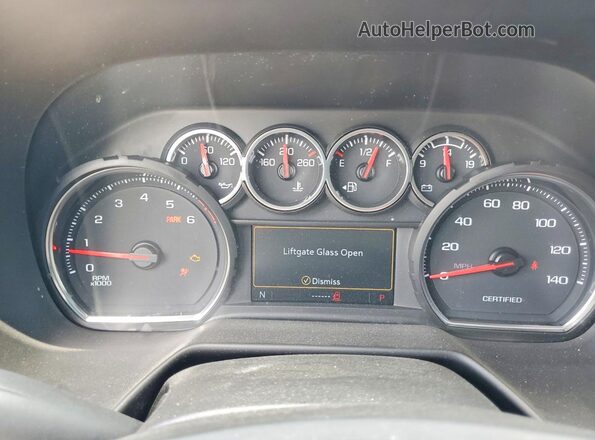 1GNSCLED0PR448541 2023 CHEVROLET TAHOE White Widok zestawu wskaźników