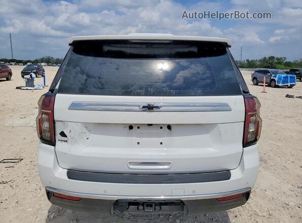 1GNSCLED0PR448541 2023 CHEVROLET TAHOE White Widok z tyłu