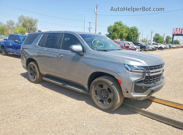 1GNSCLED2MR476482 2021 CHEVROLET TAHOE Gray Առջևի աջ
