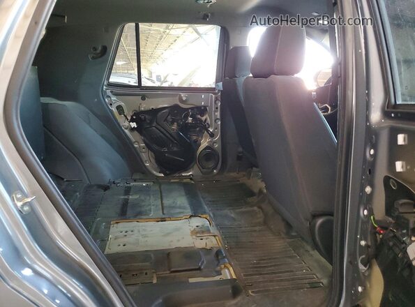 1GNSCLED2MR476482 2021 CHEVROLET TAHOE Gray Հետևի նստատեղերի տեսք