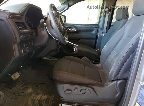 1GNSCLED2MR476482 2021 CHEVROLET TAHOE Gray Սալոնի դիմացի տեսք