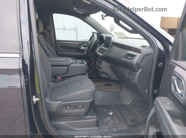 1GNSCLED2NR219971 2022 CHEVROLET TAHOE Dark Blue წინა სალონის ხედი