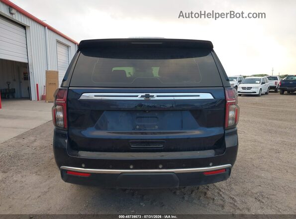1GNSCLED2NR219971 2022 CHEVROLET TAHOE Dark Blue 