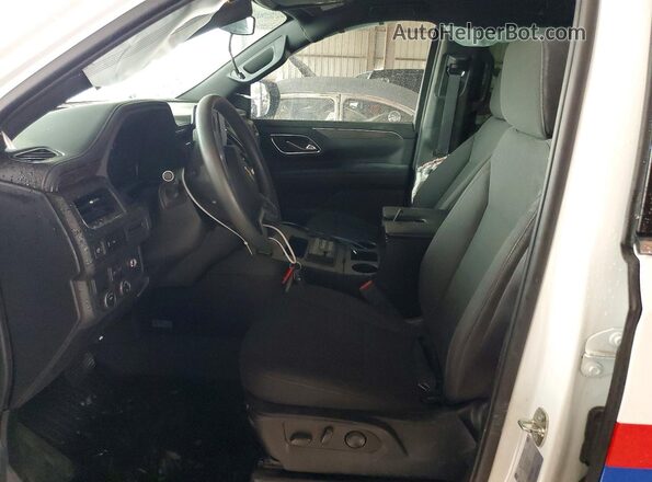 1GNSCLED4PR279012 2023 CHEVROLET TAHOE White Սալոնի դիմացի տեսք